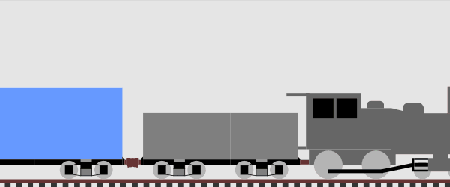 Train Pulling Away
