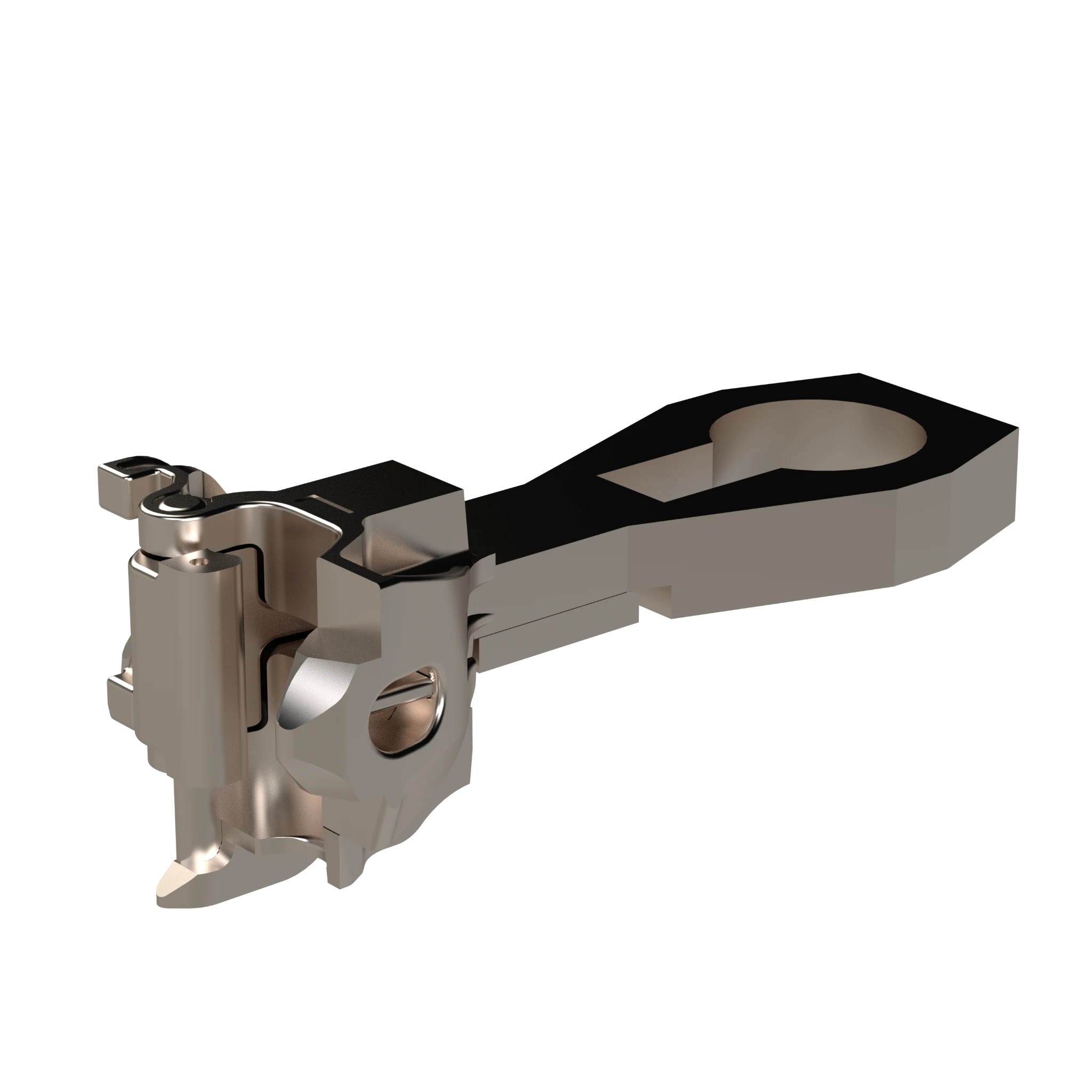 FC87K HO compatible-shank Type F coupler with interlocking head detail